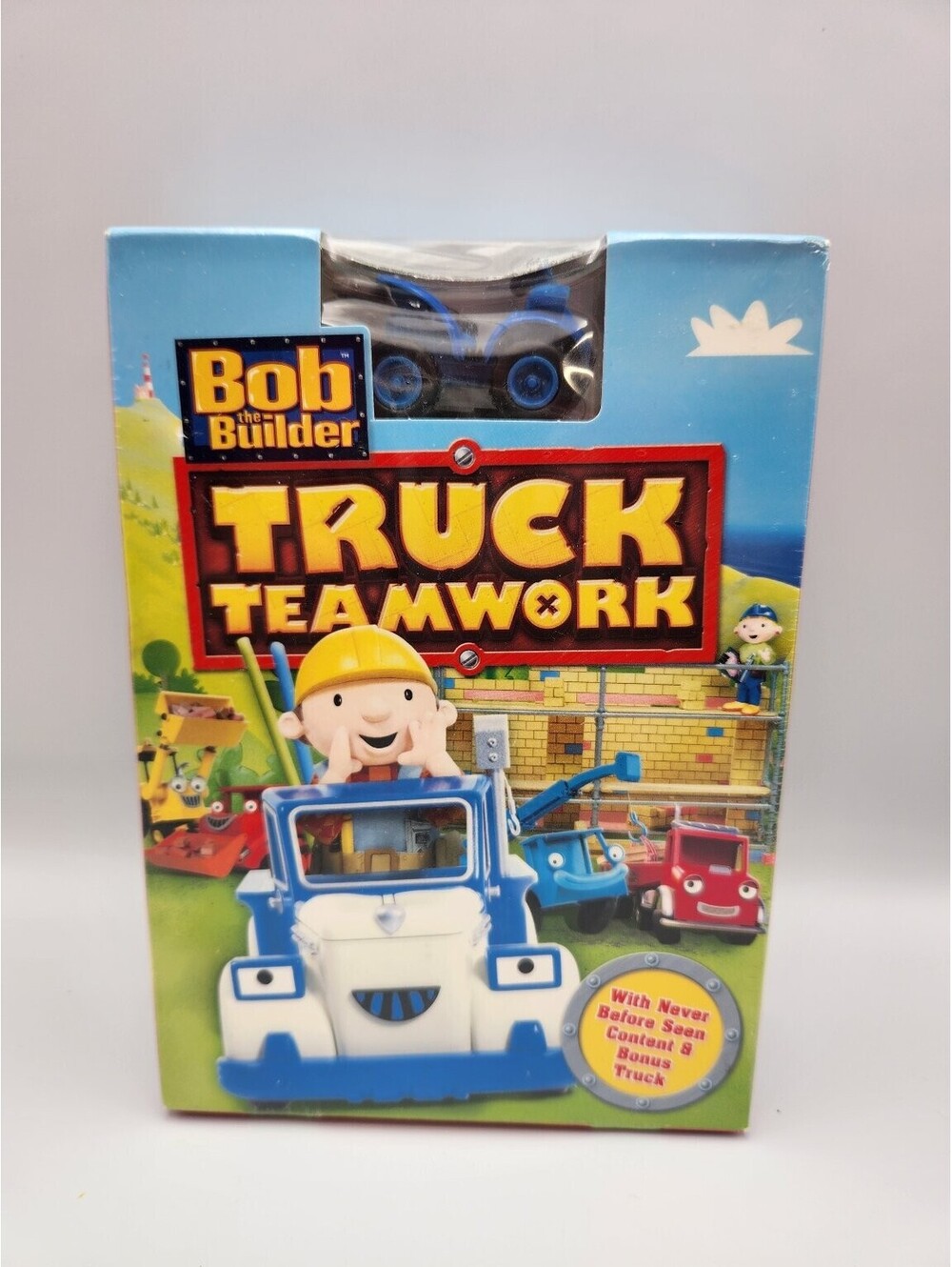 Bob the Builder: Truck Teamwork DVD with Bonus Toy Truck Special Edition NEW B13